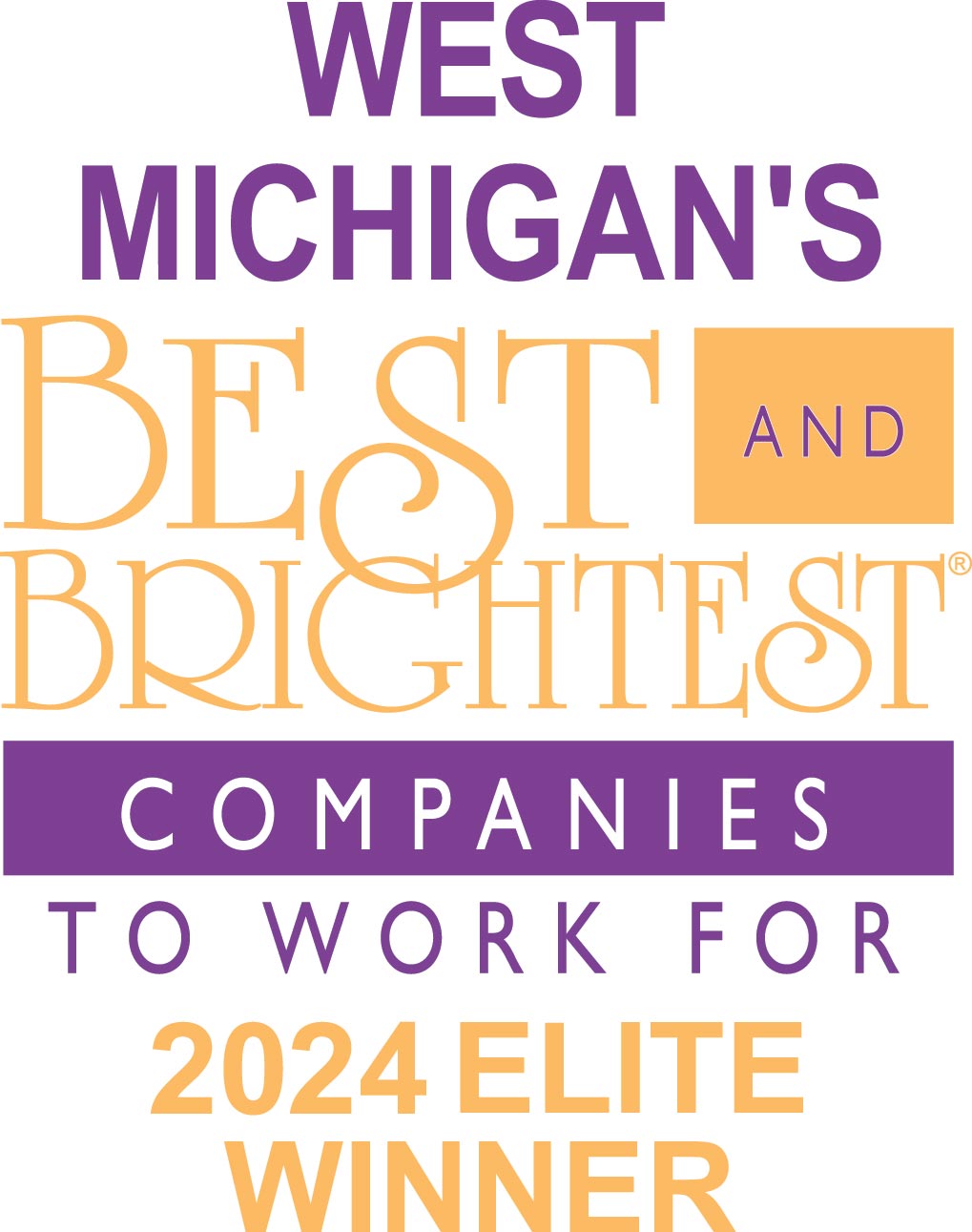 West Michigan Best Brightest Award Elite Winner